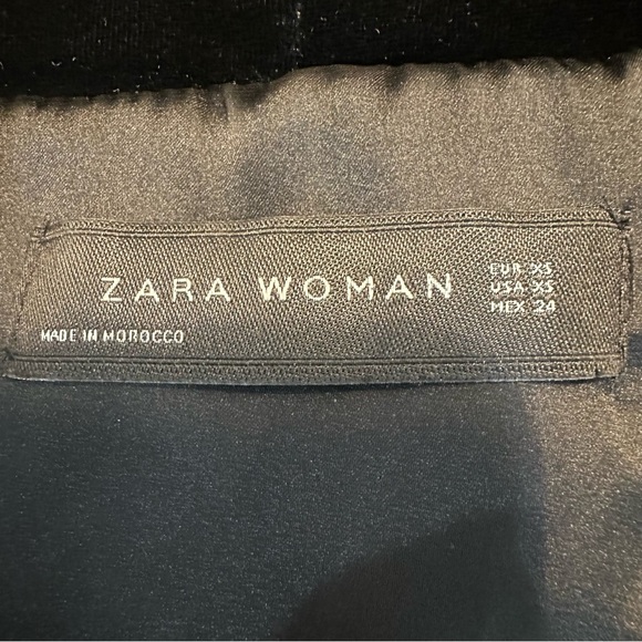 Zara Patchwork Kimono Duster Velvet - Picture 10 of 11